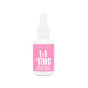 Euphoria Cannabis – 1:1 1500mg (750mg THC+750mg CBD) THC/CBD Tincture