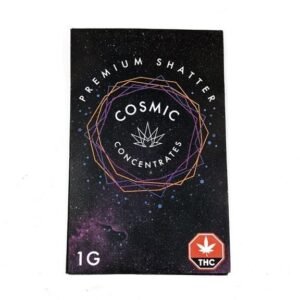 Cosmic Concentrates Premium Shatter 1g – Peach OG